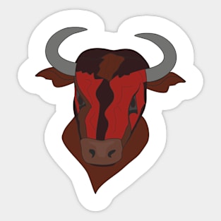 Bull Sticker